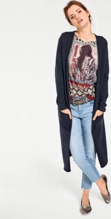 heine Longstrickjacke