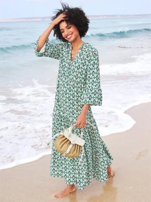 heine Druckkleid "Druck-Kleid"