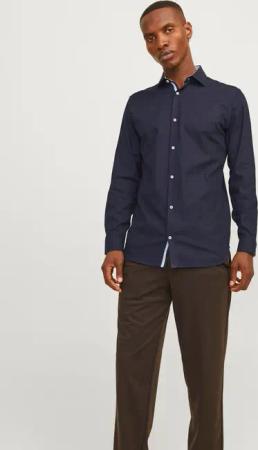 Jack & Jones Langarmhemd "JPRBLAPARKER DETAIL L/S SHIRT NOOS"