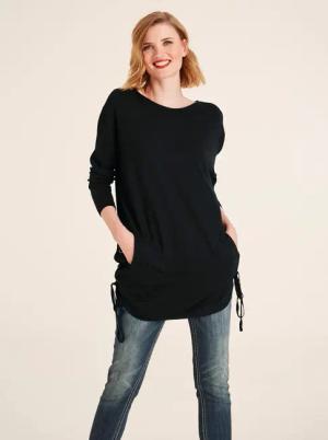 heine Rundhalspullover "Longpullover"