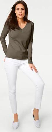 heine Strickpullover "V-Pullover"