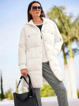 heine Doppeljacke, mit Kapuze