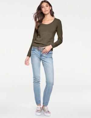 heine Rundhalspullover "Rundhals-Pullover"