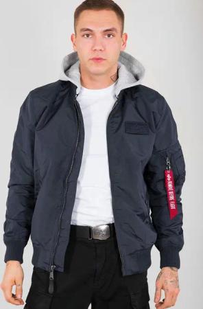 Alpha Industries Bomberjacke "MA-1 TT HOOD", mit Kapuze