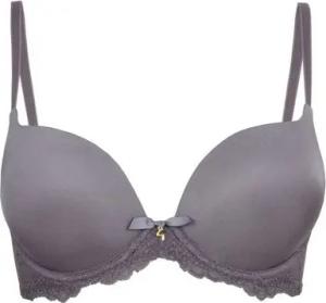 Gossard T-Shirt-BH Lace T-Shirt Push-Up BH Platin 75 H (T-Shirt BH, 1-tlg., Spitze/Netz)