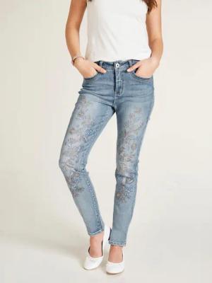 heine Röhrenjeans, (1 tlg.)