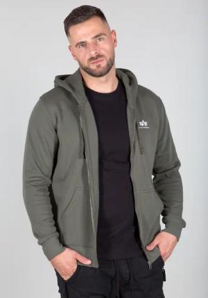 Alpha Industries Kapuzensweatjacke "Basic Zip Hoody SL"