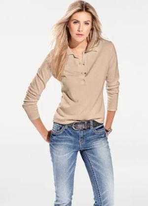 heine Polokragenpullover "Polopullover"