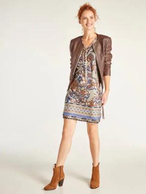 heine Druckkleid "Druck-Kleid"