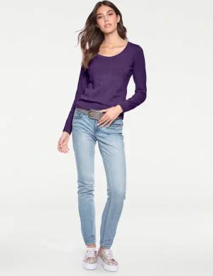 heine Rundhalspullover "Rundhals-Pullover"