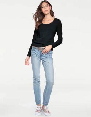 heine Rundhalspullover "Rundhals-Pullover"