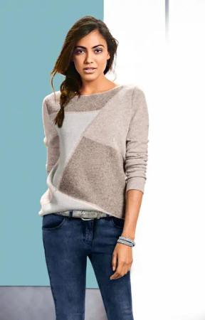 heine Strickpullover "U-Boot-Pullover"