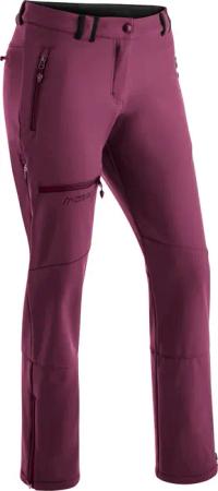 Maier Sports Softshellhose "Adakit W", Damen Trekkinghose, atmungsaktive Outdoorhose, Regular Fit