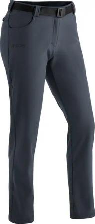 Maier Sports Funktionshose "Perlit W", warme Damen Softshellhose, Winter Outdoorhose, winddicht, Regular Fit