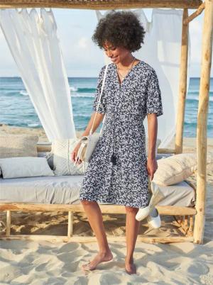 heine Druckkleid "Druck-Kleid"