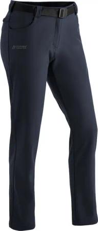 Maier Sports Funktionshose "Perlit W", warme Damen Softshellhose, Winter Outdoorhose, winddicht, Regular Fit
