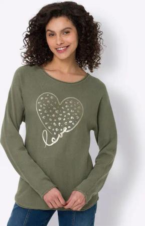 heine Rundhalspullover "Pullover"