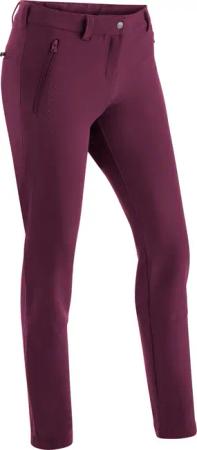 Maier Sports Funktionshose "Helga slim", warme Damen Outdoorhose, robuste Wanderhose, Slim Fit