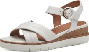 Tamaris Sandalette, Sommerschuh, Sandale, Keilabsatz, mit 2 cm Plateau