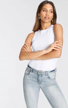 Tamaris Tanktop, aus Rippe