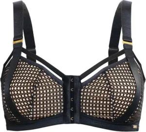 Gossard Bügelloser BH Pulse Mesh Bügelloser BH Black (Full Cup BH, 1-tlg., Netz) verführerisch sexy