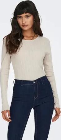 ONLY Langarmshirt "ONLCARLOTTA L/S TOP NOOS JRS"