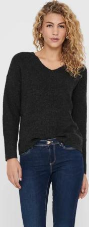 ONLY Strickpullover "ONLCAMILLA V-NECK L/S PULLOVER KNT NOOS"
