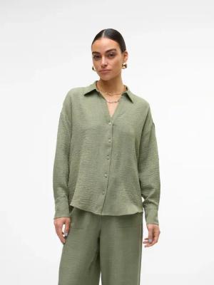 Vero Moda Langarmbluse "VMMELANEY QUEENY LS SHIRT WVN NOOS"