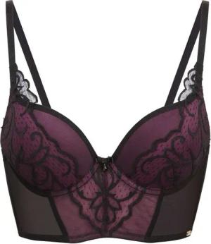 Gossard Longline-BH VIP Indulgence Push-Up BH Black 75 E (Longline BH, 1-tlg)