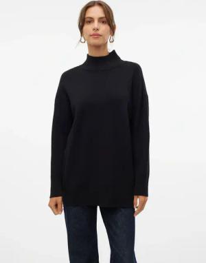 Vero Moda Strickpullover "VMGOLD LS HIGHNECK PULLOVER GA"