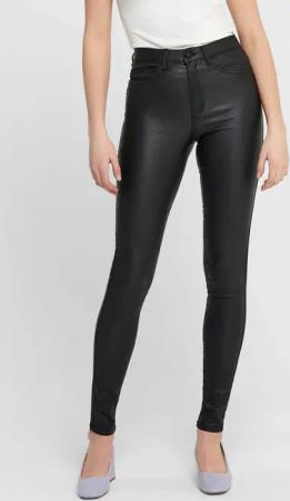 ONLY Lederimitathose "ONLROYAL HW SK ROCK COATED"