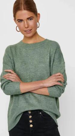 ONLY Rundhalspullover "ONLNANJING L/S PULLOVER KNT NOOS"