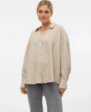 Vero Moda Langarmbluse "VMMELANEY QUEENY LS SHIRT WVN NOOS"