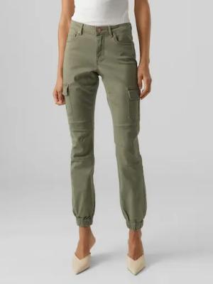 Vero Moda Cargohose "VMIVY MR ANKLE CARGO PANTS NOOS"