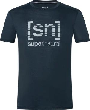 Super.Natural Herren Grid Logo T-Shirt
