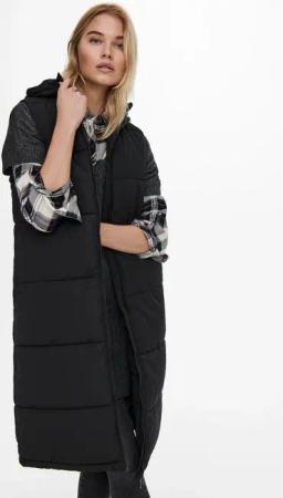 ONLY Steppweste "ONLALINA LONG WAISTCOAT OTW NOOS"