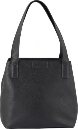 TOM TAILOR Shopper "Miri zip", aus griffigem Lederimitat mit praktischen flachen Handgriffen