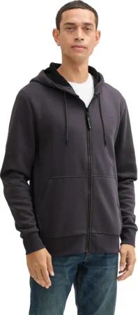 TOM TAILOR Kapuzensweatjacke, mit Kapuze