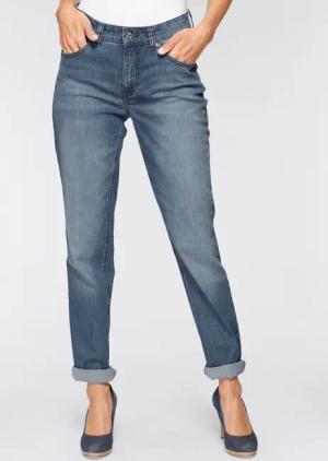 MAC Stretch-Jeans "Melanie", Gerade geschnitten