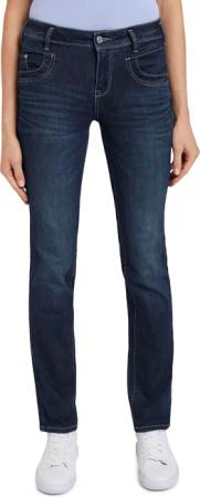 TOM TAILOR Gerade Jeans "Alexa Straight", mit Kontrastnähten