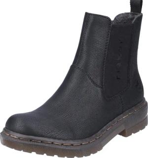 Rieker Chelseaboots, mit Logoschriftzug am Stretcheinsatz