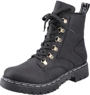 Rieker Winterboots, mit kontrastfarbener Rahmennaht