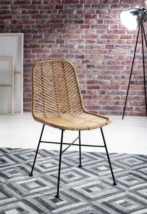 SIT Rattanstuhl "Rattan Vintage", (Set), 2 St., Shabby Chic, Vintage