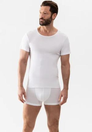 Mey T-Shirt "CASUAL COTTON (K)", Elastischer Halsabschluss