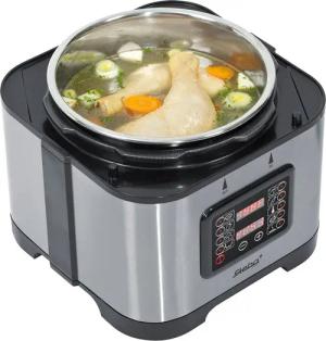 Steba Dampfdruck-Kocher "DD 1", 800 W, 9 Automatikprogramme, 5 Liter Schüssel