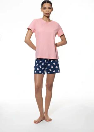 Mey Shorty "SCRIBBLED DOTS", (2 tlg.), Kurze Hose mit Punkteprint
