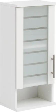 Schildmeyer Hängeschrank "Nikosia", Breite 30 cm, mit Glastür, hochwertige MDF-Fronten, Metallgriff