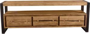 SIT Lowboard "Live Edge", aus Akazienholz, mit markanten Baumkanten in der Front