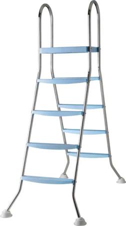 Gre Poolleiter "für Aufstellpools", Edelstahl, 2x4 Stufen