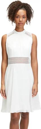 Vera Mont Cocktailkleid "Vera Mont Cocktailkleid mit Spitzeneinsatz", Aufgesteppte Bänder